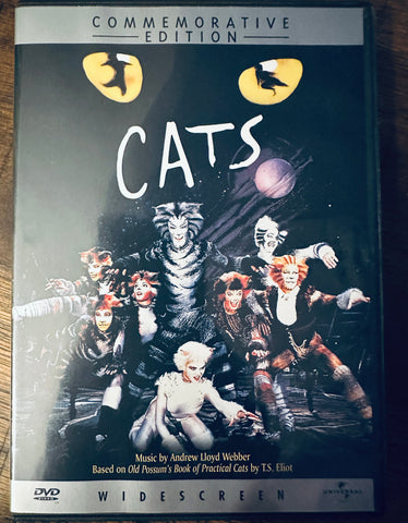 Cats commemorative edition wide screen DVD used