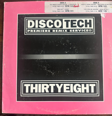 Disco tech vinyl