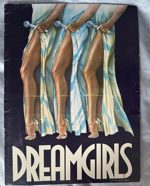 Dreamgirls original Broadway souvenir program - Jennifer Holliday - Used