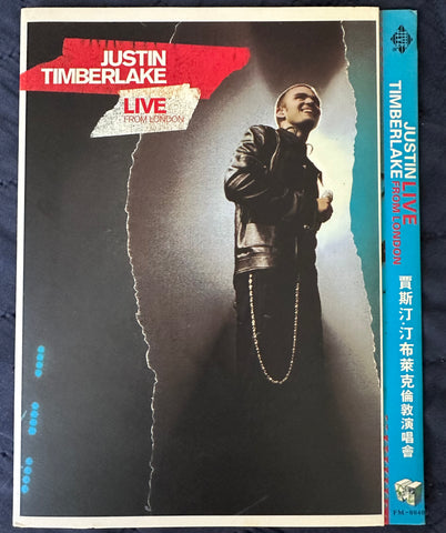 Justin Timberlake - LIVE in London (JAPAN DVD) Used