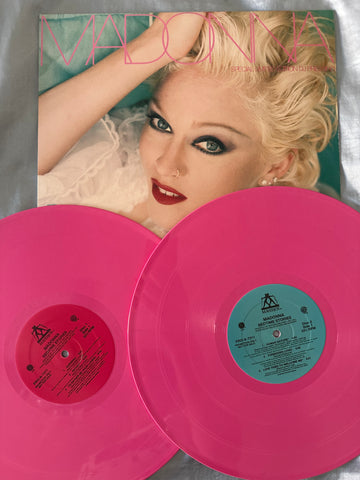 Madonna - Bedtime Stories 2xLP PROMO PINK colored '94 vinyl - Used (USA ORDERS ONLY)