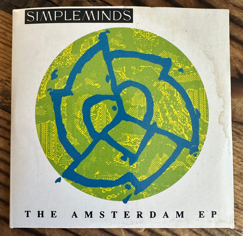 SIMPLE MINDS -  The Amsterdam EP (Import Minidisc 3" CD single) Used