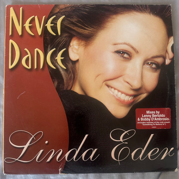 Linda Eder - NEVER DANCE - double 12“ single LP Vinyl used (sleeve wear)