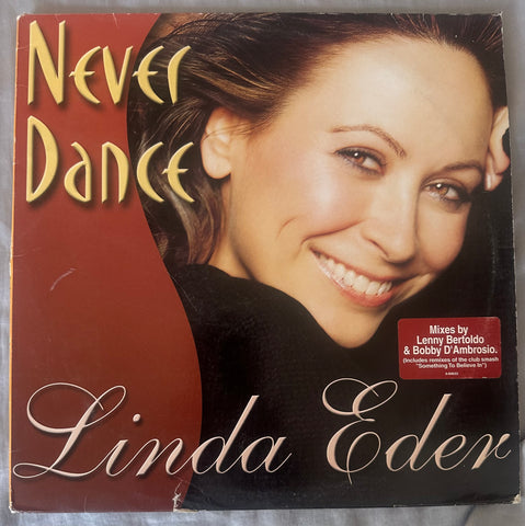 Linda Eder - NEVER DANCE - double 12“ single LP Vinyl used (sleeve wear)