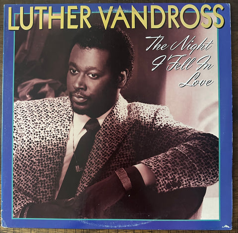 Luther Vandross - The Night I Fell In Love LP vinyl used 1985