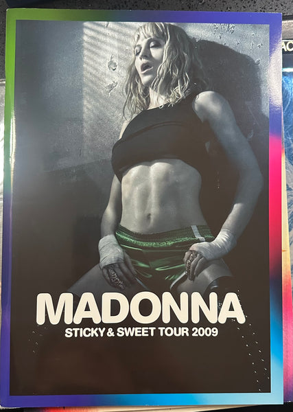 Madonna  STICKY & SWEET (EU Tour Book) 2009 - US ORDERS ONLY