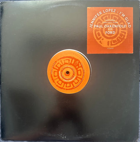 Jennifer Lopez / J.lo I’m glad Oakenfold / Ford Mixes  12” single LP Vinyl - Used