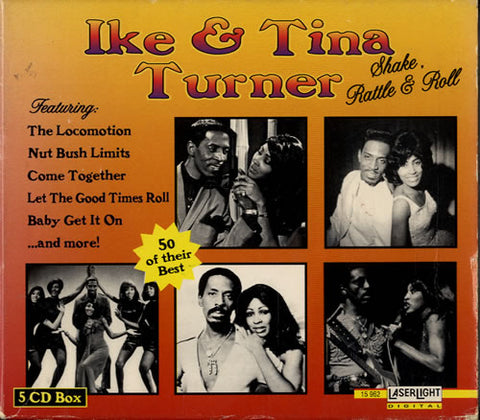 Ike & Tina Turner - Shake Rattle & Roll (5 CD box set) 1995 - -Used
