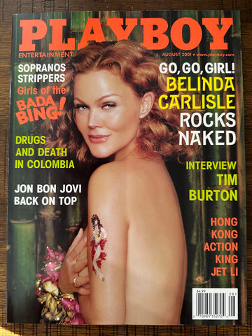 Belinda Carlisle - PLAYBOY 2001 Magazine - Used
