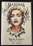 Madonna - Blond Ambition FRANCE DVD - signed by Niki Haris & Donna De Lory - DVD