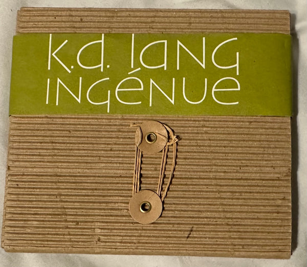 k.d. lang ‎– Ingénue (PROMO ONLY) Corrugated cardboard packaging CD