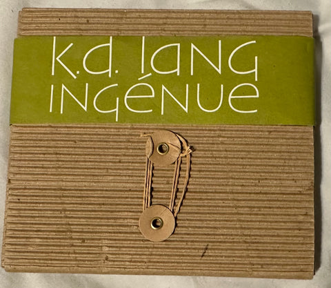 k.d. lang ‎– Ingénue (PROMO ONLY) Corrugated cardboard packaging CD