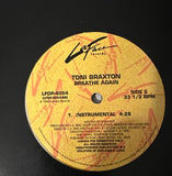 Toni Braxton - Breathe Again 12" LP Single Vinyl - Used