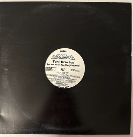 Toni Braxton - Let Me Show You The Way (Out)  Give It Back - Promo 12" LP Single Vinyl - Used