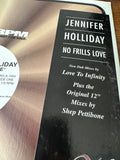 Jennifer Holliday - No Frills Love  (PROMO) 12"  Single Remix LP Vinyl - used