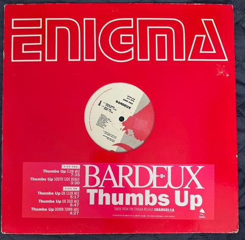 Bardeux - Thumbs Up  (PROMO  12" Single) LP Vinyl - Used