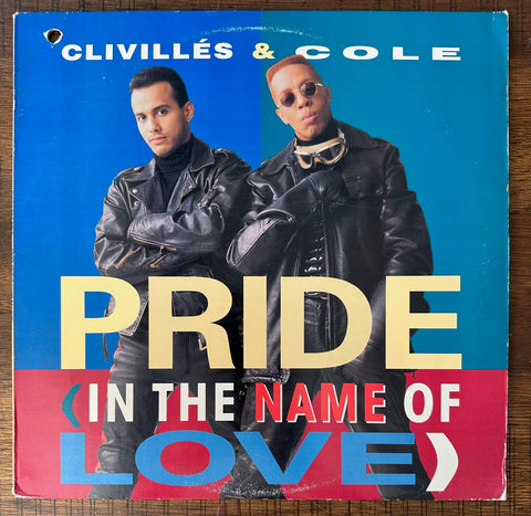 C+C Music Factory  - PRIDE (in the name of love) 12" LP Single vinyl - Used