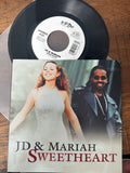 Mariah Carey & JD -_ Sweetheart 45 record Vinyl - 7" - Used