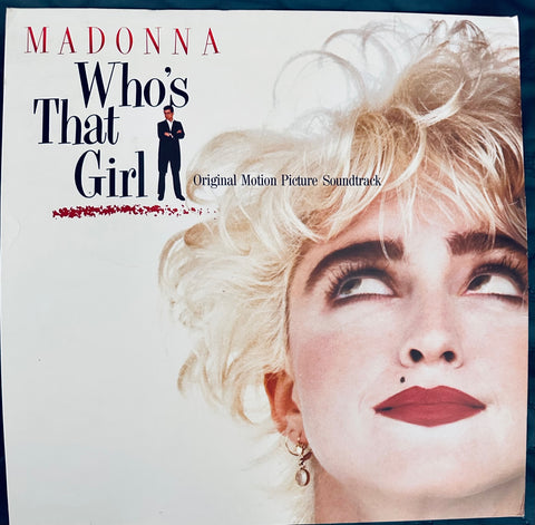 Madonna - Who's That Girl soundtrack (Original 1987 Promo Flat) 12x12
