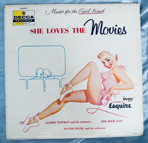 Music for the Girl Friend - She Loves The Movies '50s LP Vinyl - Used