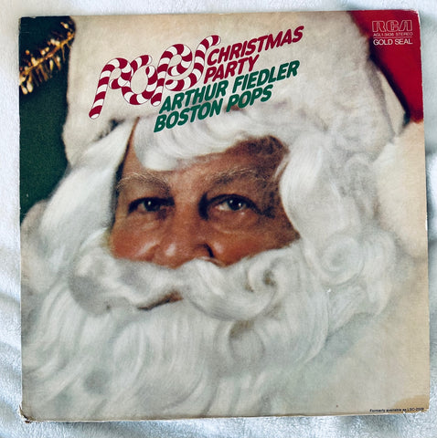 Arthur Fiedler BOSTON POPS - Christmas Party LP Vinyl - Used