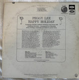 Peggy Lee - Happy Holiday 1965 LP Vinyl - Used