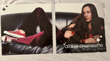 Alanis Morissette - 2 Promo poster flats  - UNDER RUG SWEPT - Used