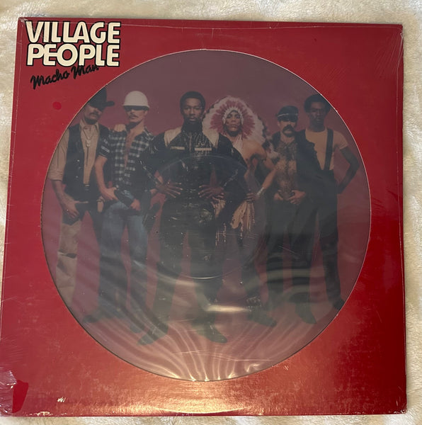 Village People Vinyl Picture Disc - Macho  Man 1978 LP - New