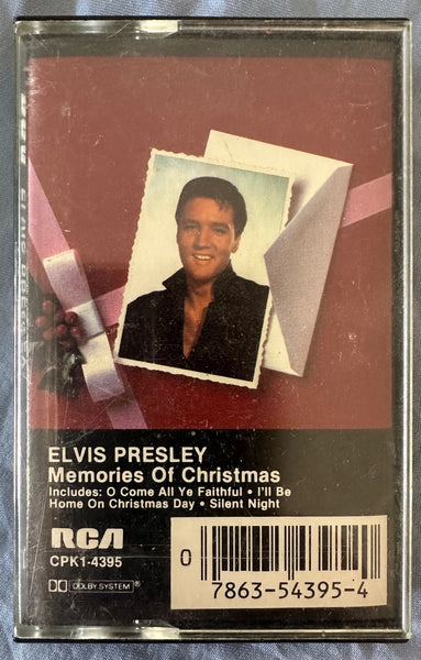 ELVIS PRESLEY- Memories Of Christmas Cassette Tape - Used