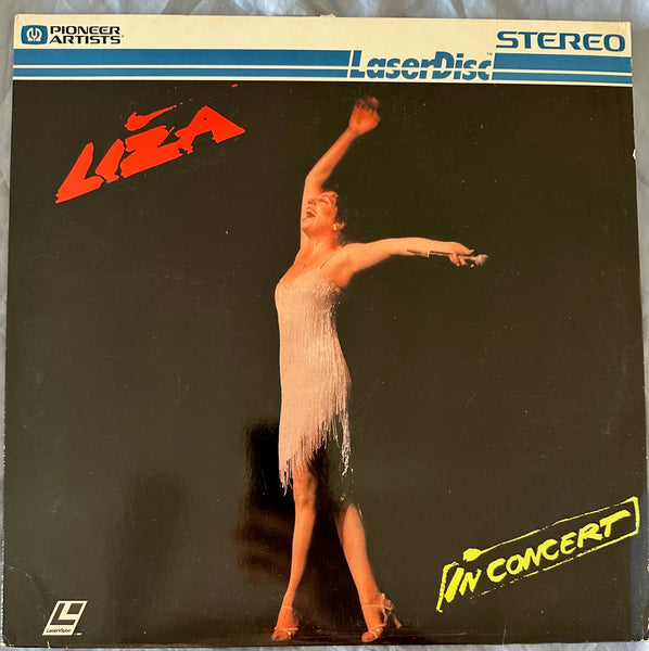 Liza Minnelli - IN CONCERT - LASERDISC Videodisc  - Used