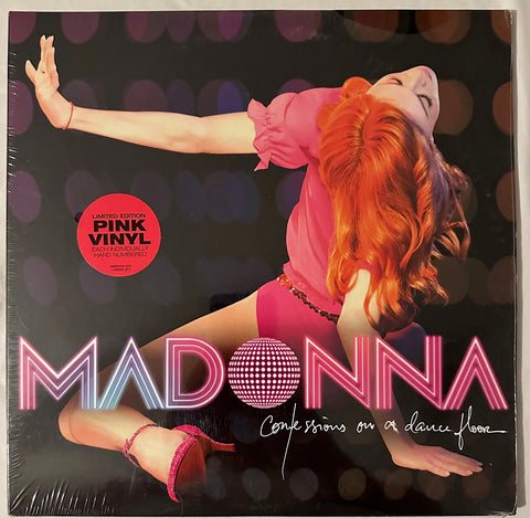 MADONNA CONFESSIONS On A Dancefloor Vinyl (1st pressing 2005) - HAND NUMBERED 57!!!  -- LP RECORD 1ST ED -US ONLY