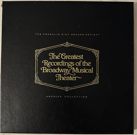 The Greatest Recordings of the Broadway Music Theater 4XLP  (#77-80) box set - Vinyl - Used