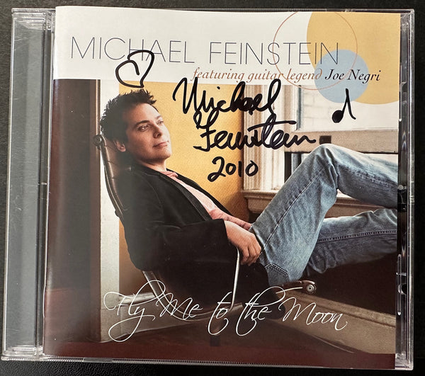 Michael Feinstein - Fly Me To The Moon (Signed / Autographed sleeve) Used