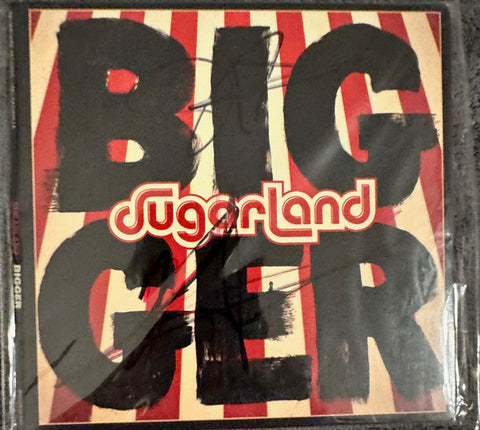 Sugarland - BIGGER - Autographed / Signed CD