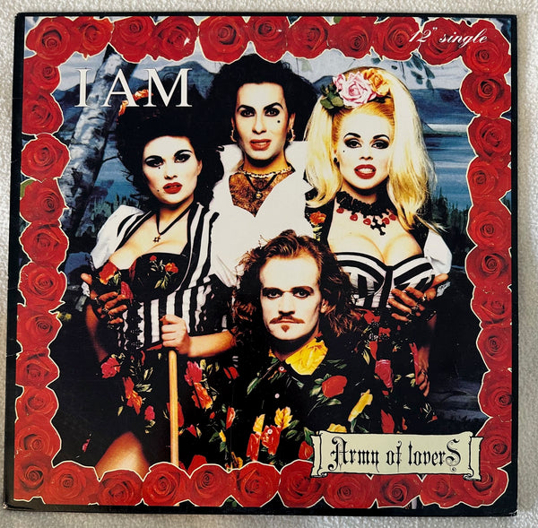 ARMY OF LOVERS - I AM -  12" Single LP Vinyl - Used