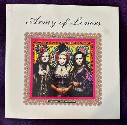 ARMY OF LOVERS - Crucified / Ride The Bullet (US)   12" Single LP Vinyl - Used