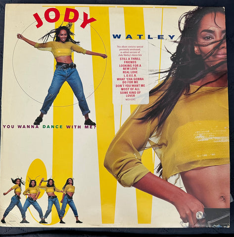 Jody Watley - You Wanna Dance With Me?  Remix promo  LP VINYL - Used