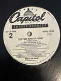 Tracie Spencer - This Time Make It Funky (PROMO)  - 12" Single LP Vinyl - Used