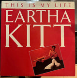 Eartha Kitt - This Is My Life 12" remix Single LP Vinyl - Used