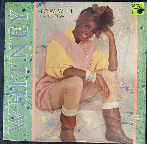 Whitney Houston - HOW WILL I KNOW   12" Single LP Vinyl - Used
