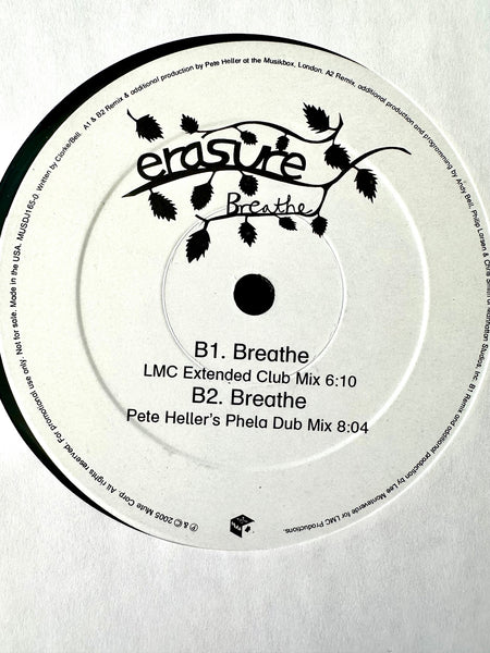 Erasure - Breathe PROMO ONLY LP 12