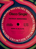 Patrick Hernandez - BORN TO BE ALIVE  1979 12" single LP Vinyl - Used