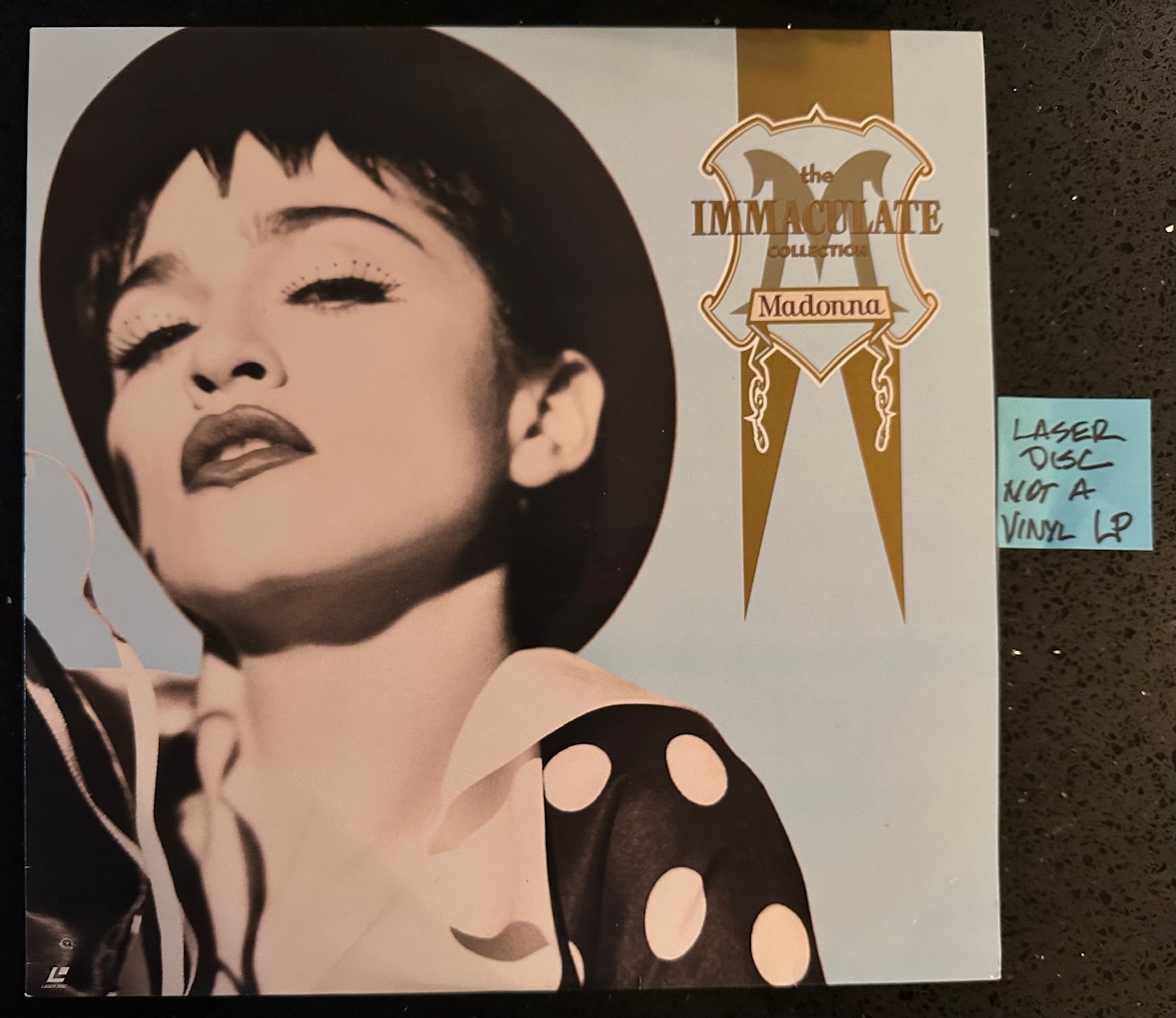 Madonna - The Immaculate Collection LASER DISC Video