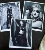 Madonna - 3 Glossy 8x11 photo b/w prints  MDNA, 1984