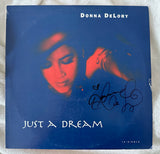 Donna De Lory (DeLory) Just A Dream ft: Madonna '93 LP 12" Vinyl  (Autographed!) - Used