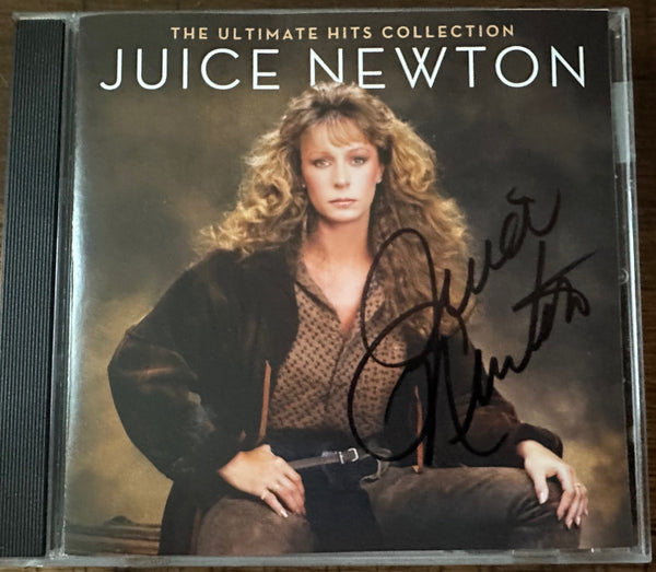 Juice Newton - Ultimate Hits Collection w/ signed cover sleeve CD -