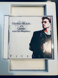 George Michael - FIVE LIVE (Promo Press Kit) Box Set - CD & VHS  (US ORDErS ONLY)