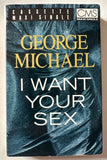 George Michael  - I WANT YOUR SEX  - Cassette  Single Tape - used