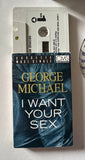 George Michael  - I WANT YOUR SEX  - Cassette  Single Tape - used