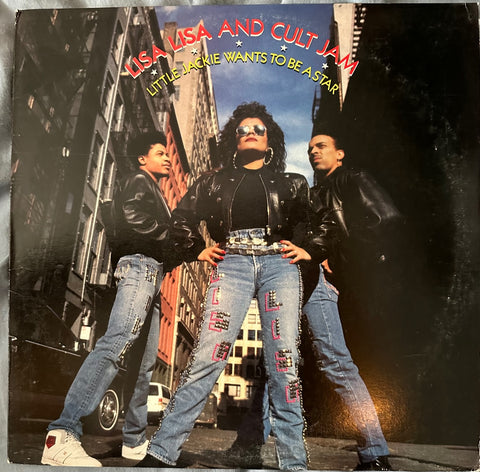 Lisa Lisa and the Cult Jam - Little Jackie Wants To Be A Star   12" Single LP Vinyl - Used